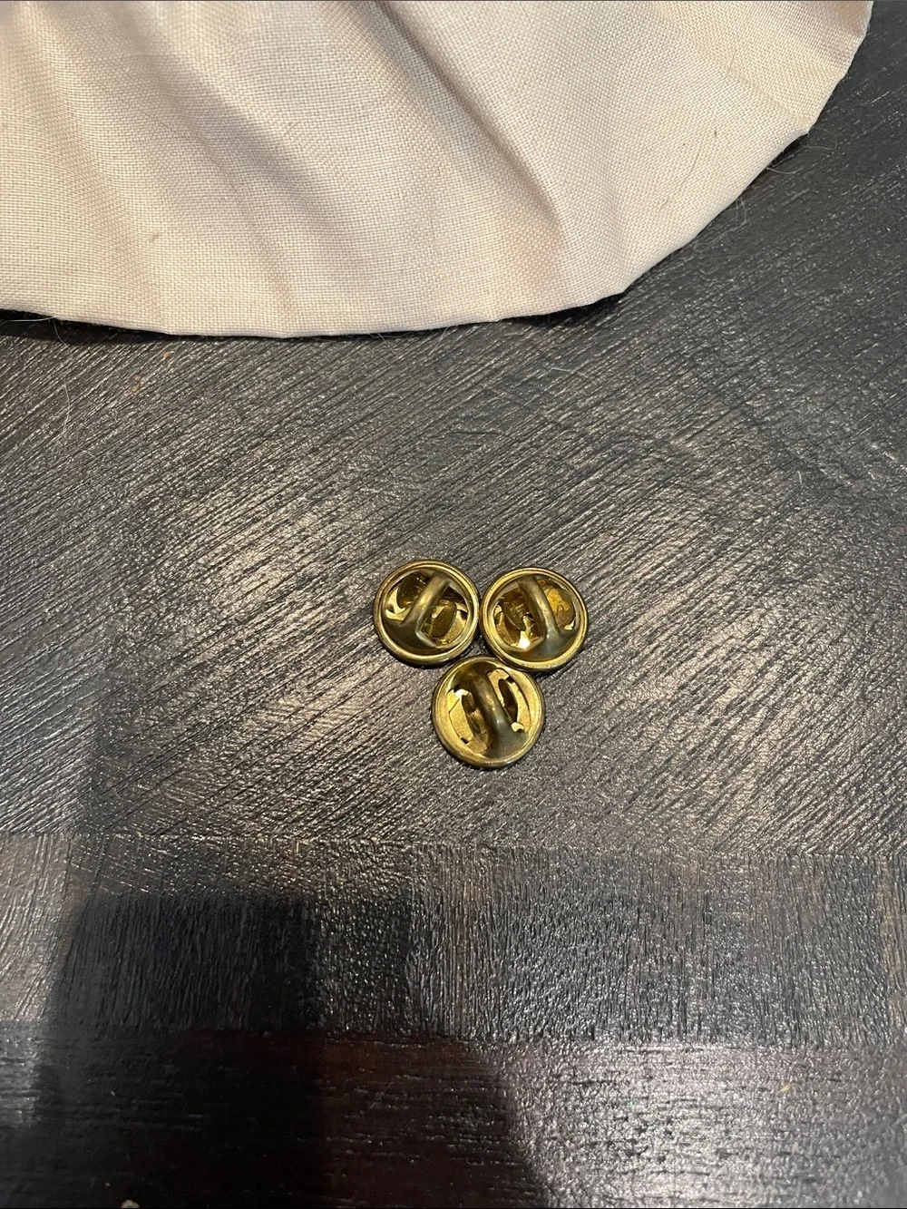 Gold Cherub Pins - Set of 3 tiny